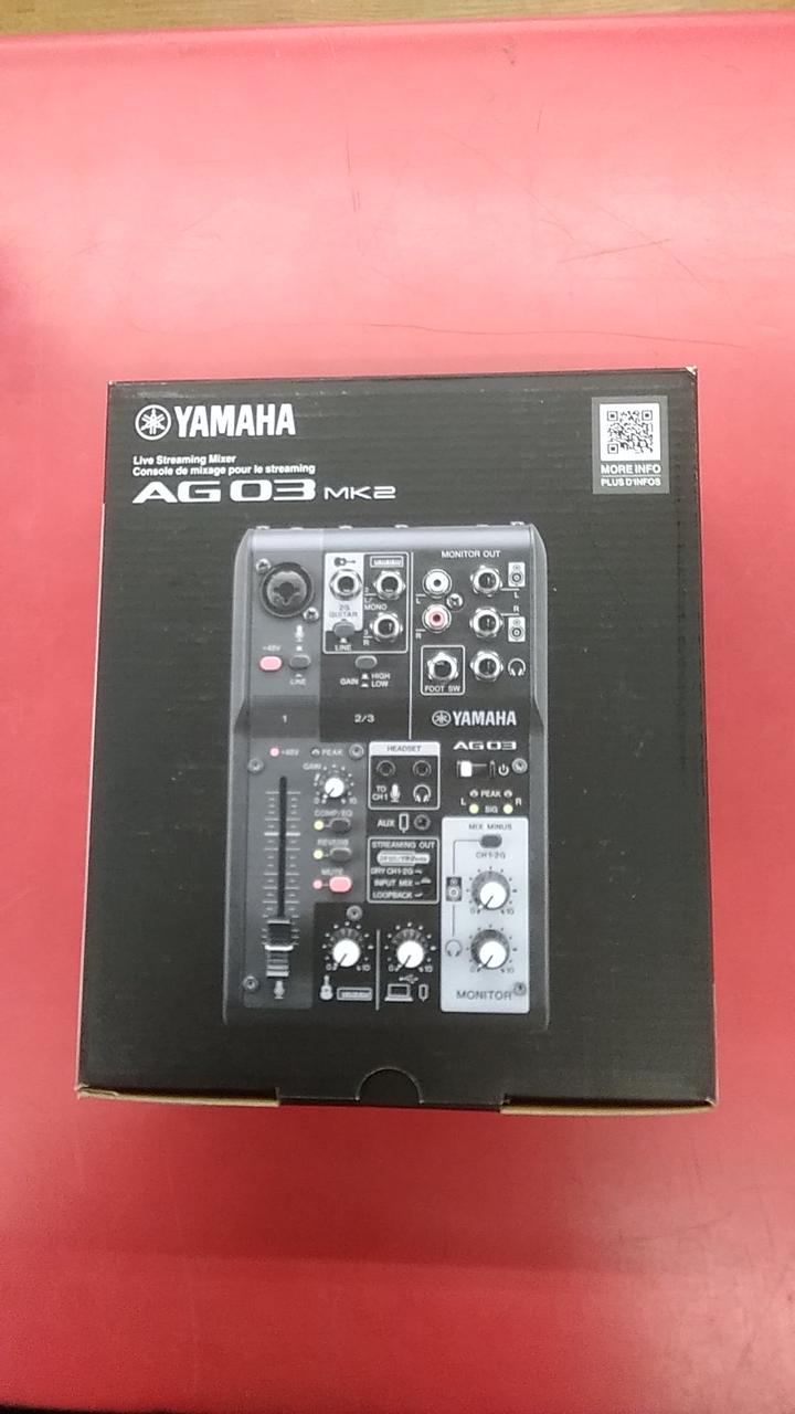 AG03 MK2 本体のみ YAMAHA AG03 MK2」の人気商品一覧 | 安い商品を通販サイトから