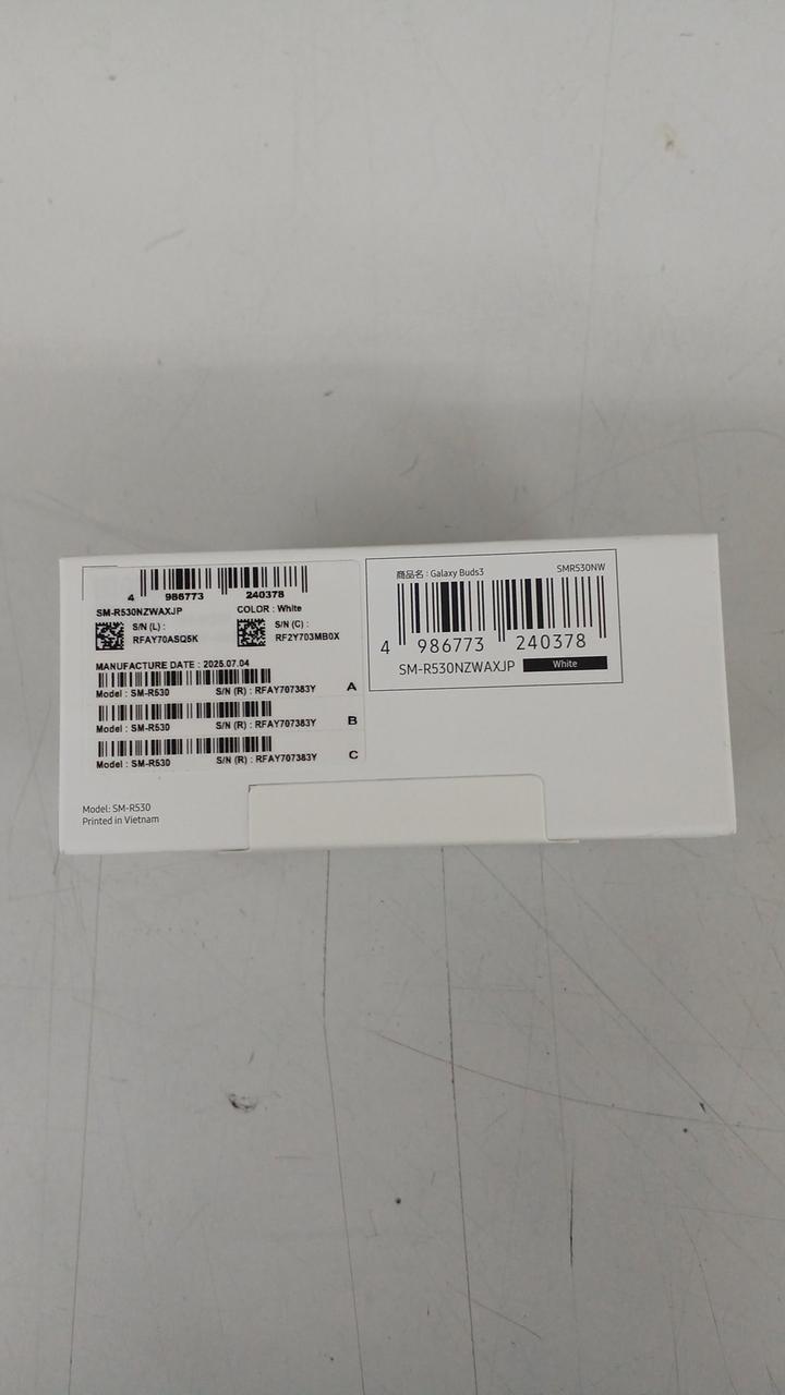 未開封品　galaxy buds3 新品未開封】Samsung Galaxy Buds3 国内正規品 - メルカリ