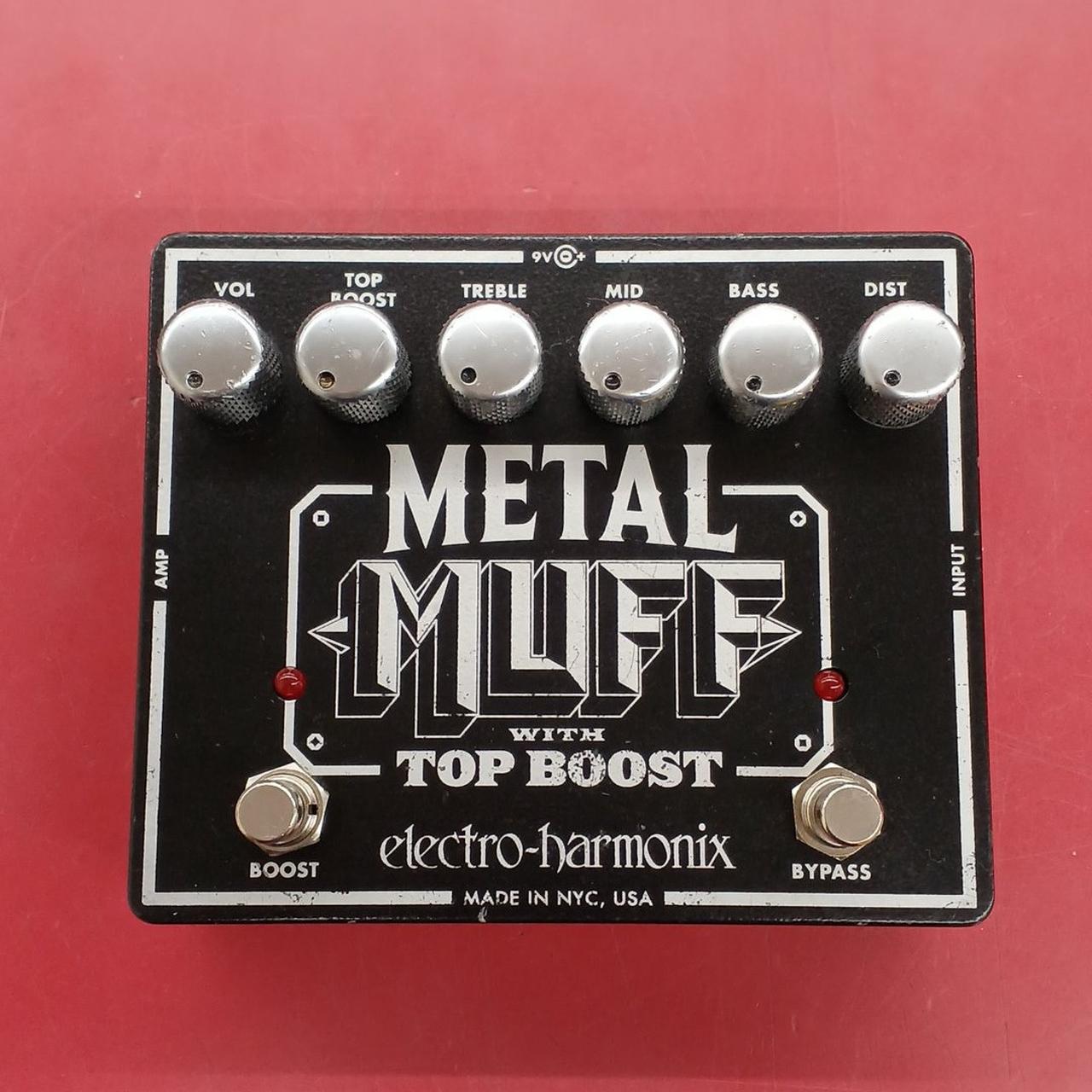 エレハモ メタルマフ トップブースト Metal Muff with Top Boost | Distortion - Electro-Harmonix