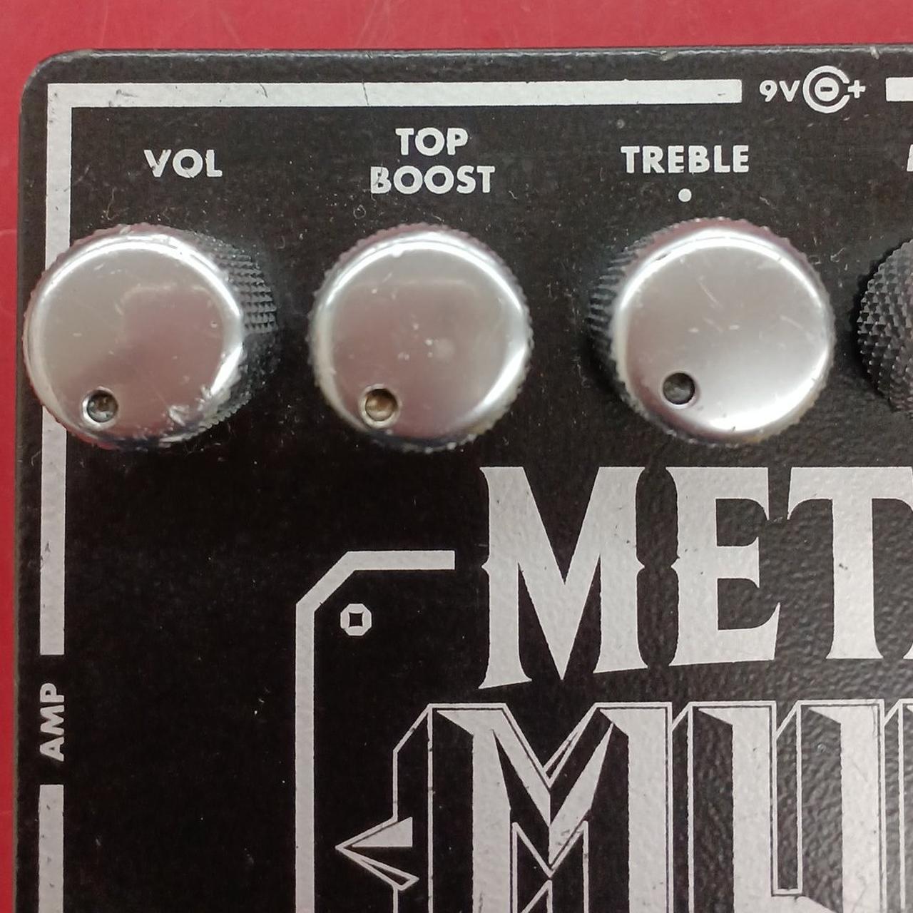 極美品　エレハモ　エレクトロハーモニクス　メタルマフ　トップブースト 20170914 EHX Metal Muff with Top Boost - Guitar Stuff Blog