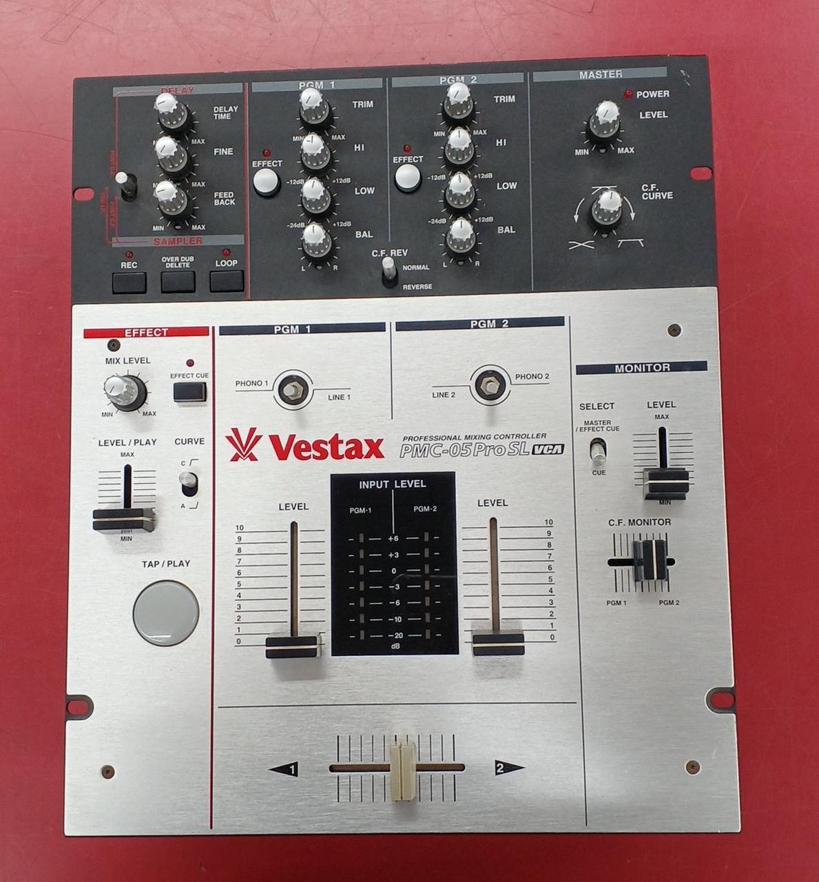 Vestax PMC-05Pro SL DJミキサー 高額買取実施中!!】VESTAX DJミキサー PMC-05PRO SL VCA