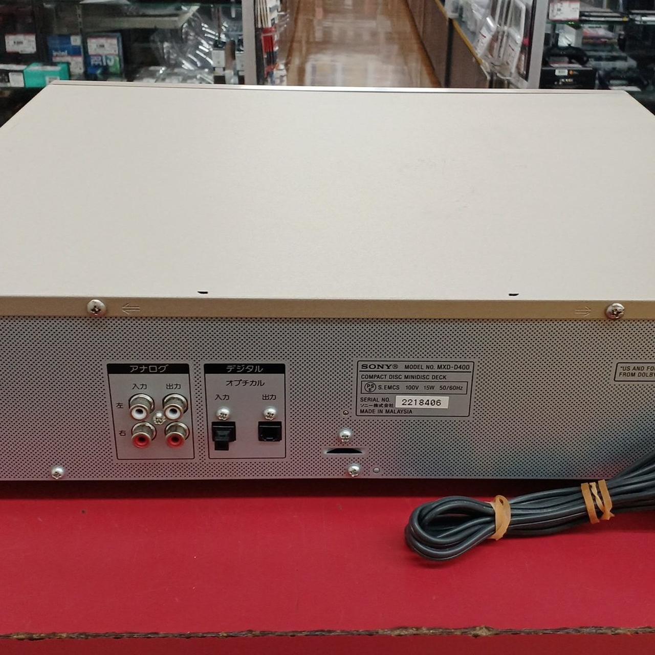 SONY|MXD-D400 ※ジャンク品|HARDOFFオフモール（オフモ）|2012710000126141