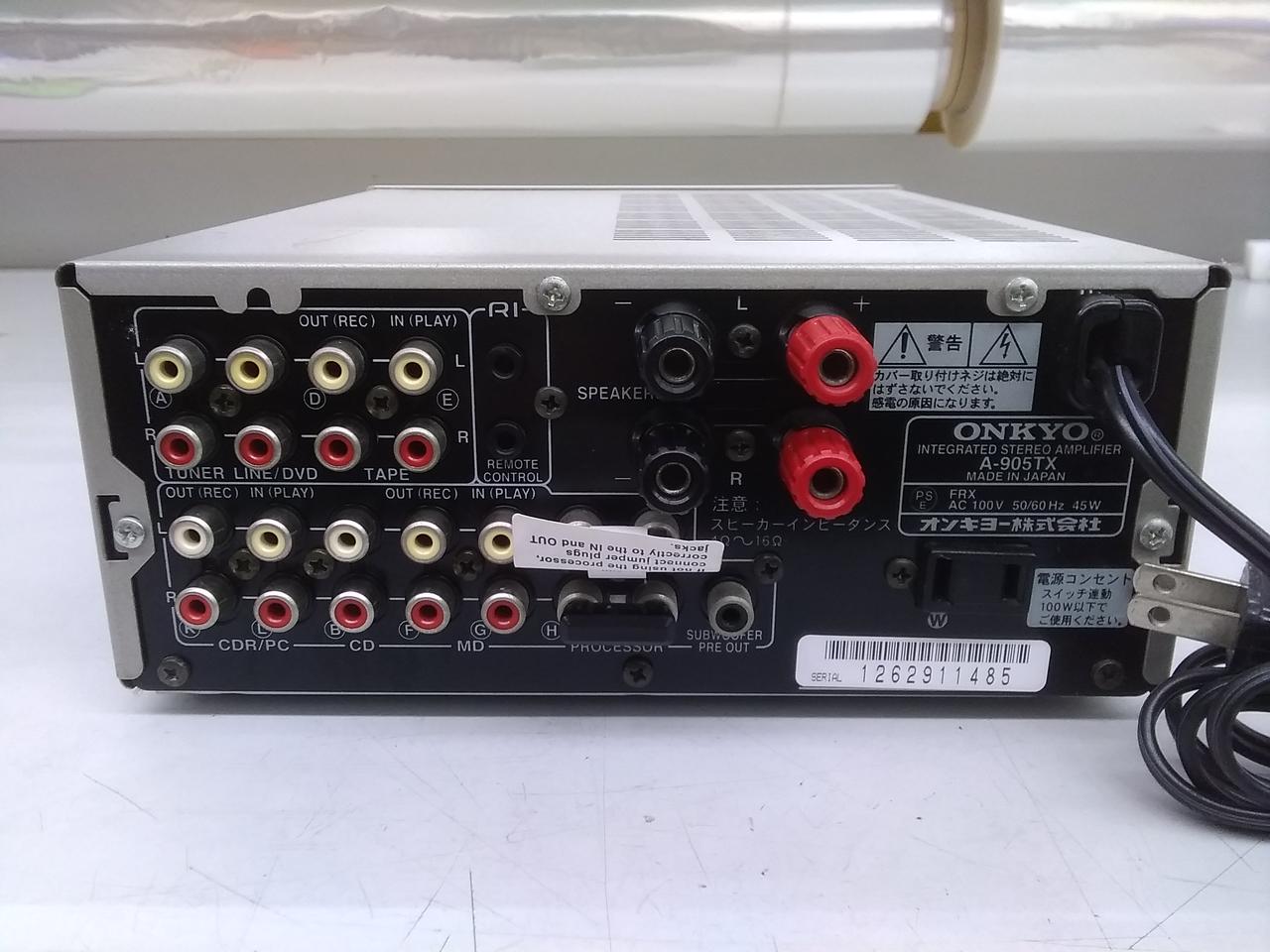 ONKYO A-722mkII/150 T-466 MKII プリメインアンプ ONKYO A-722mkII