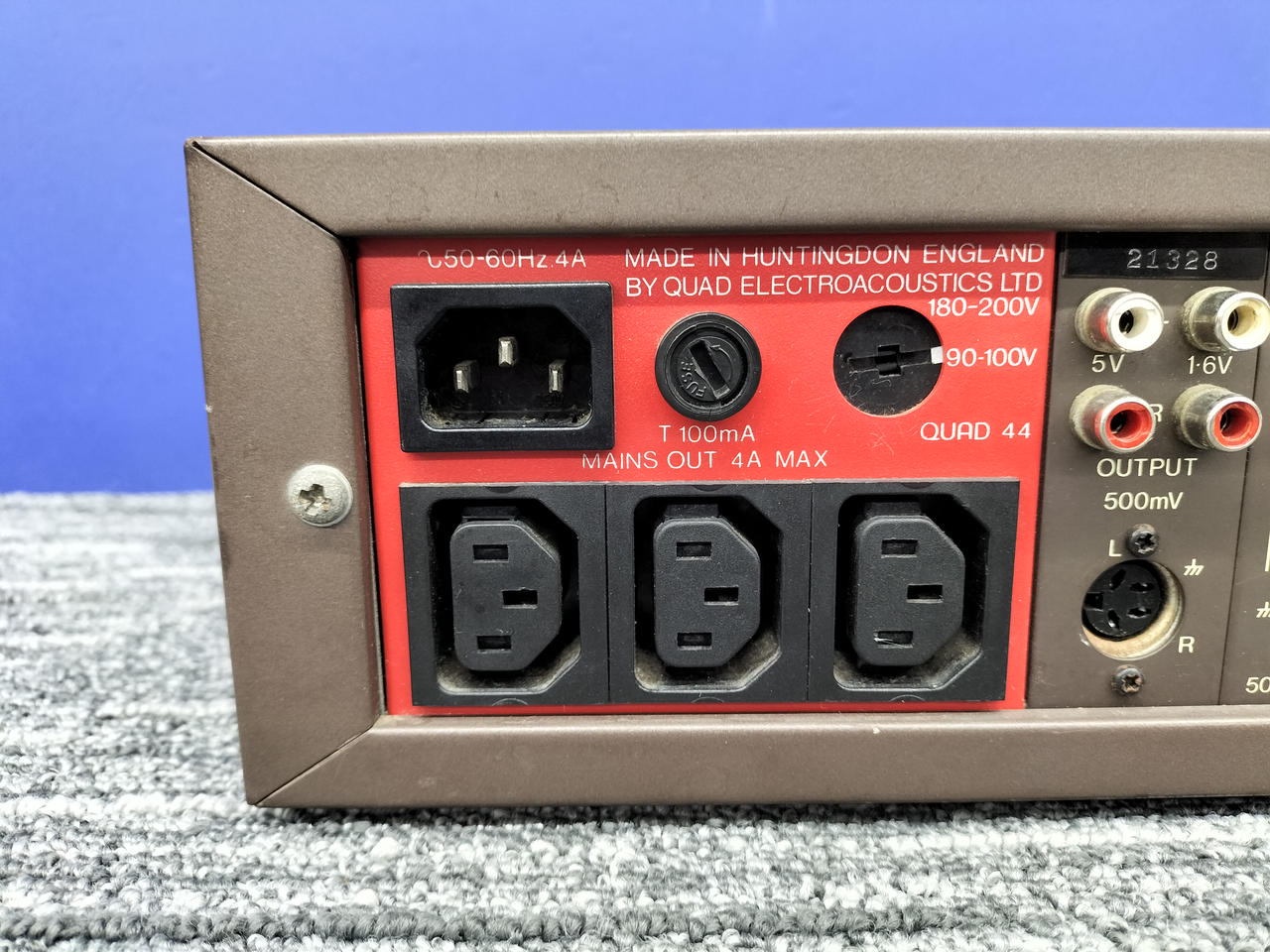 100円〜英国 名作プリアンプ QUAD 44 コントロールアンプ 音の良い初期