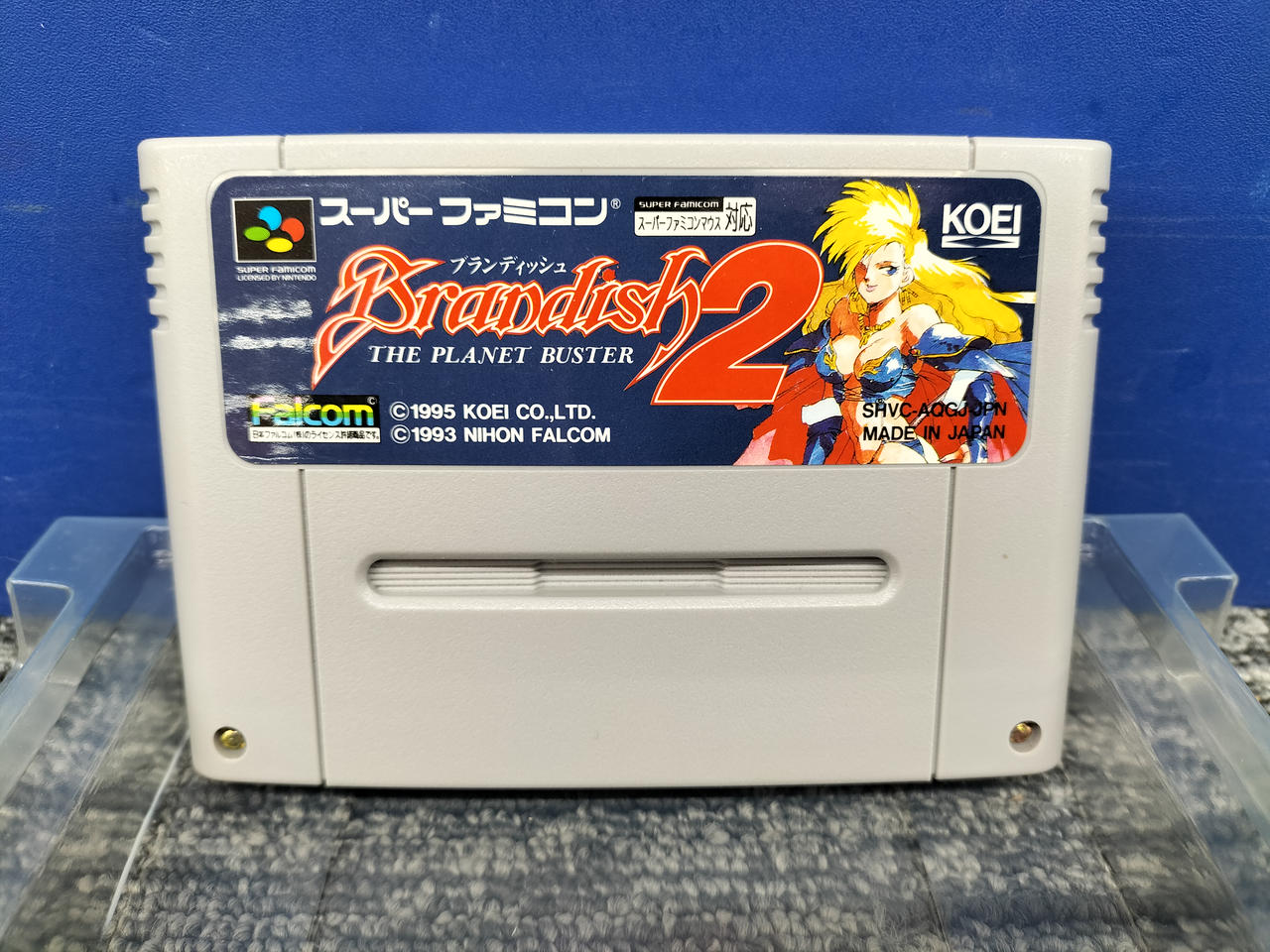 最終値下げ！良品 ブランディッシュ2 箱説あり スーパーファミコンソフト