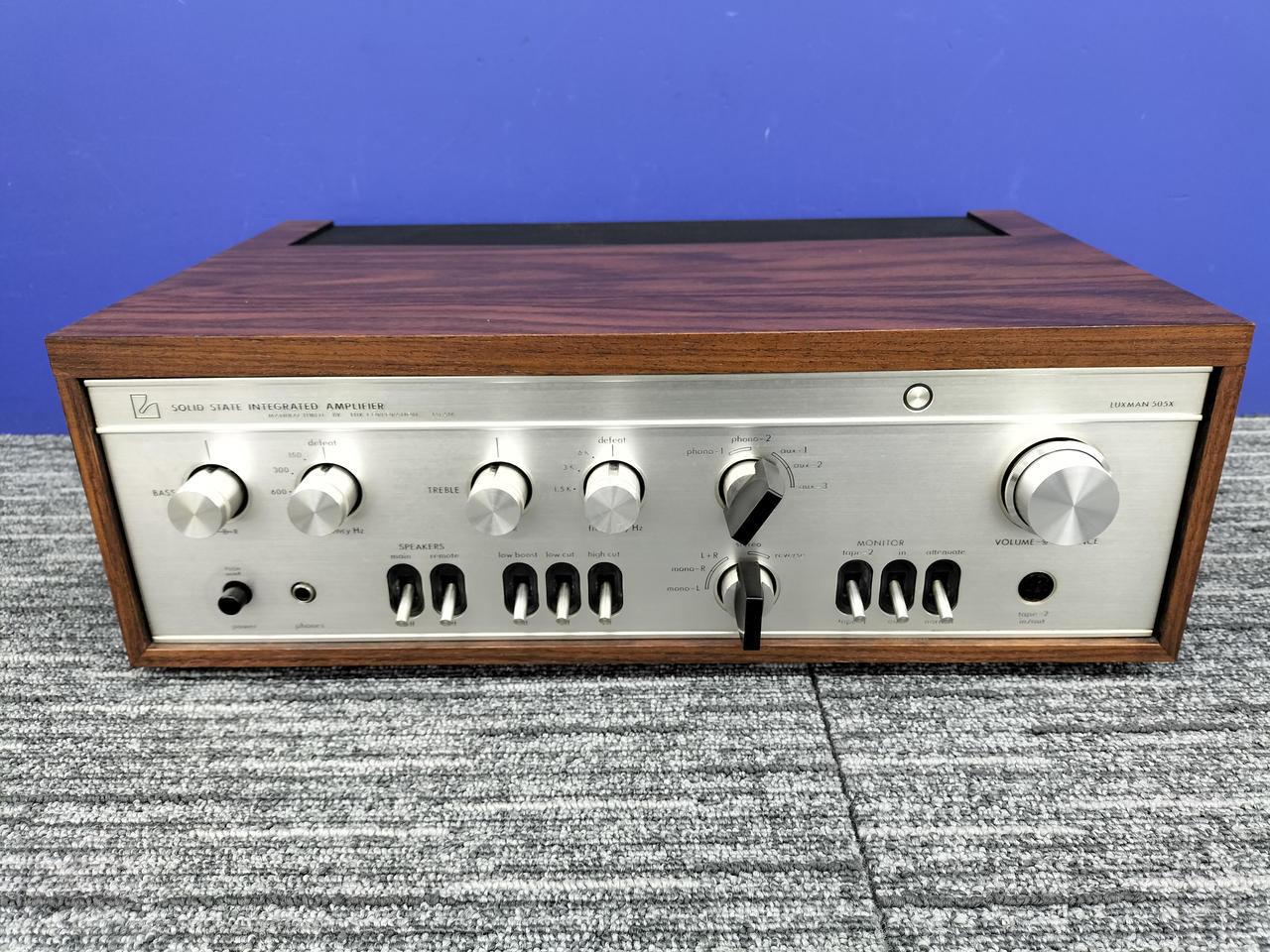【LUXMAN　プリメインアンプ　SQ-505X  ジャンク】 ジャンク】LUXMAN SQ505X プリメインアンプ ラックスマン
