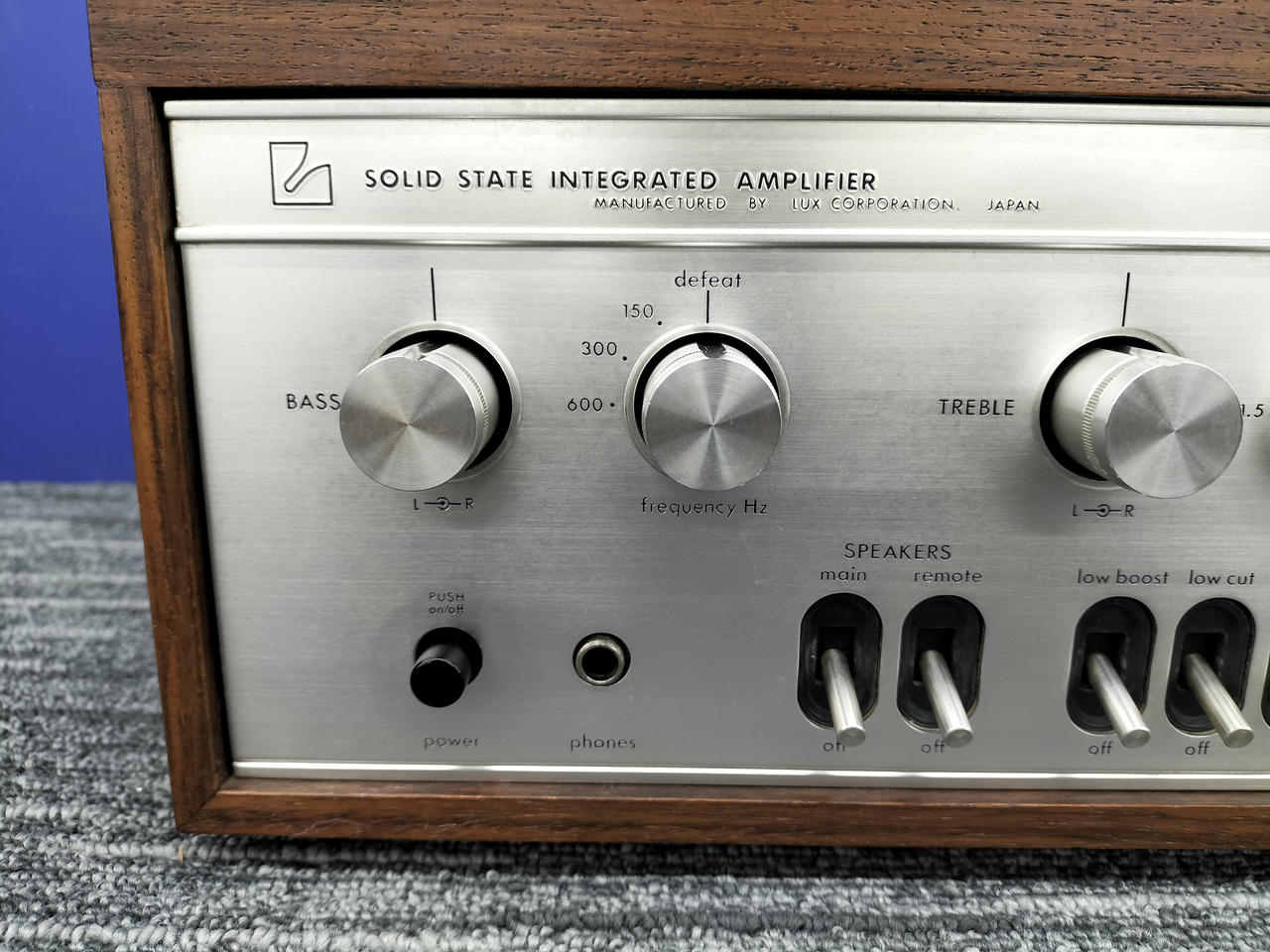 LUXMAN ラックスマン プリメインアンプ SQ505X LUXMAN ラックスマン SQ505X プリメインアンプ メンテナンス済