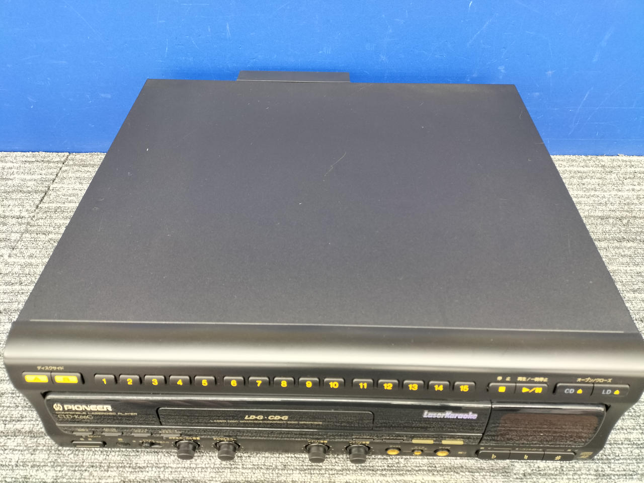 【整備済】Pioneer パイオニア CLD-R6G LDプレーヤー 美品 完動品 CLD-R6G Pioneer パイオニア LDプレーヤー 希少