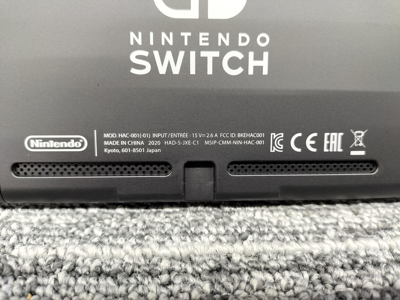 タバコ臭有り 2024年購入Nintendo Switch 本体 スイッチ