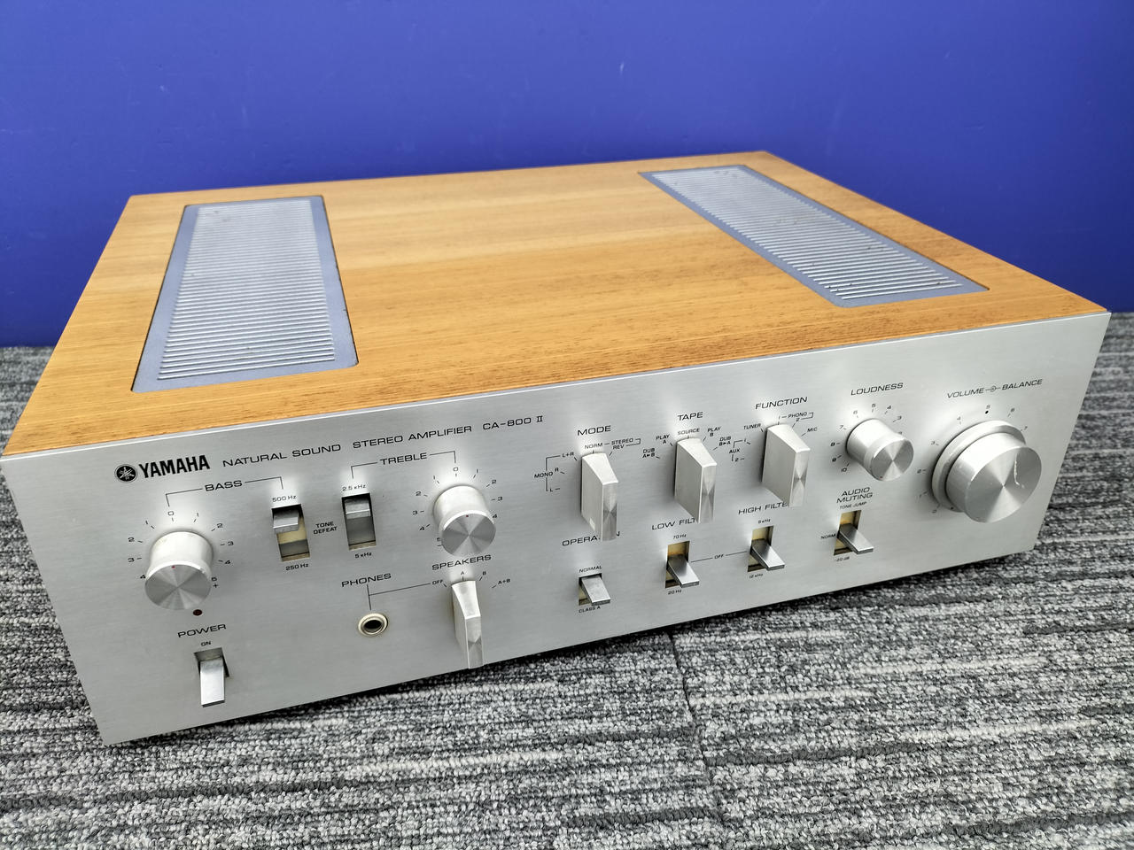 YAMAHA　CA-800Ⅱ プリメインアンプ　オーバーホールチューンナップ済み CA-800Ⅱ 1日目 - アンプとインプとの日々