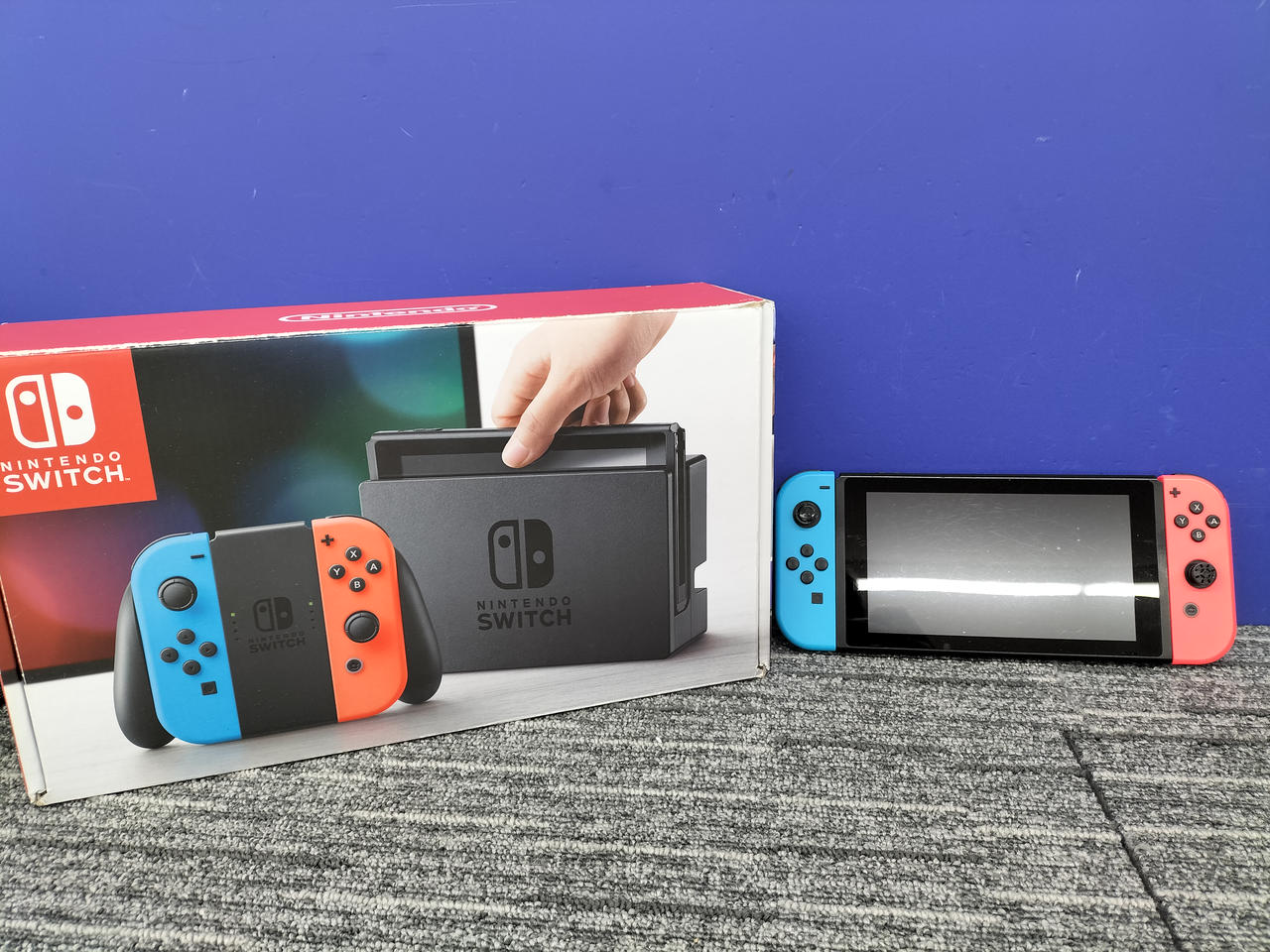【液晶美品】ニンテンドースイッチ　初期モデル　ジョイコン欠品　⑤ 液晶美品】ニンテンドースイッチ初期モデルジョイコン欠品⑤