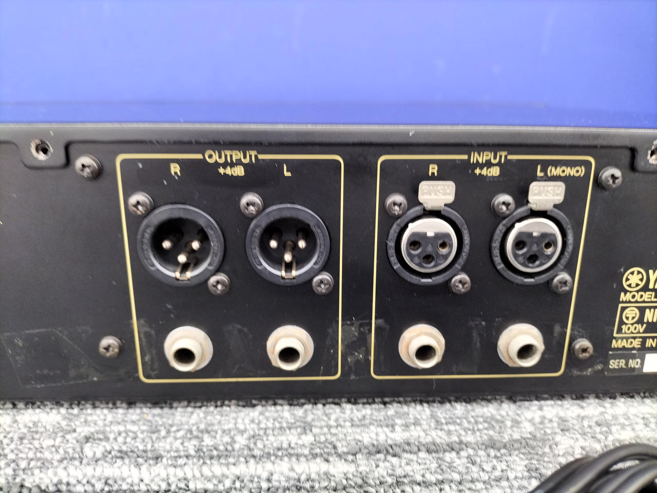 ヤマハ(YAMAHA)|【通電のみ確認・現状渡し】デジタルリバーブ