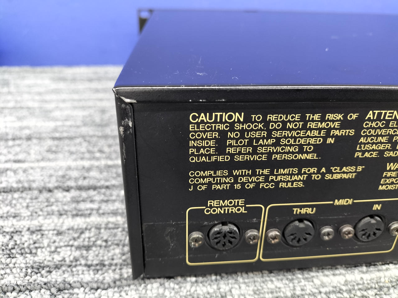 YAMAHA デジタルリバーブレーター REV7 通電確認済み ヤマハ(YAMAHA)|【通電のみ確認・現状渡し】デジタルリバーブ