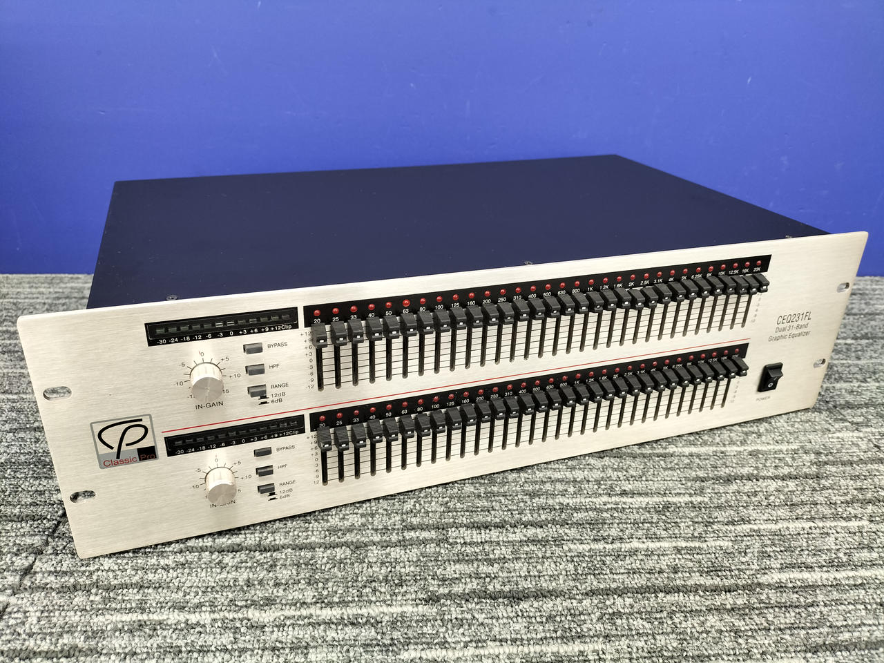 classicproイコライザー CLASSIC PRO ( クラシックプロ ) CEQ2231 グラフィック
