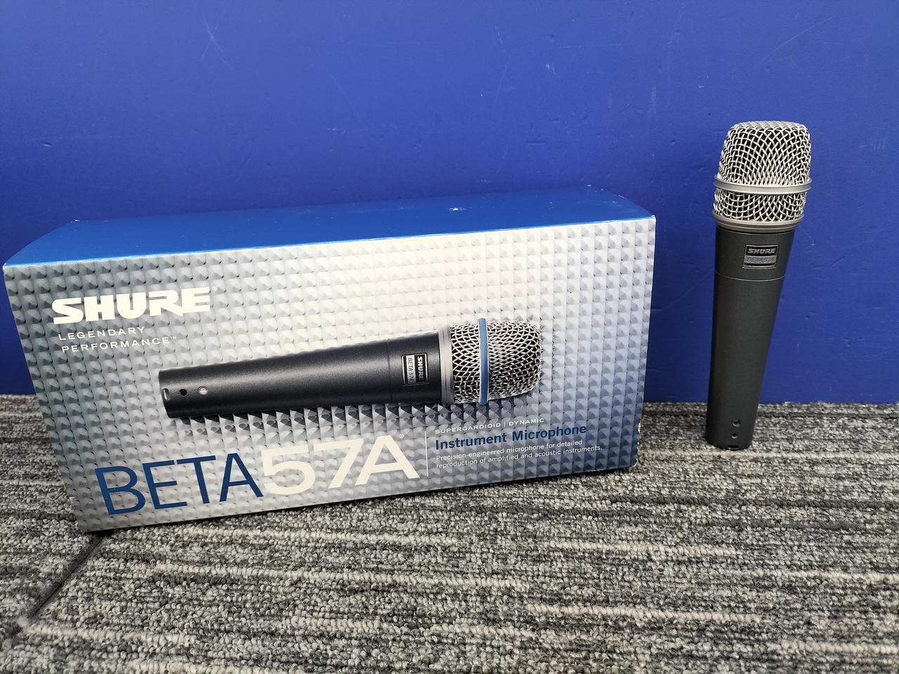 SHURE|【キズヨゴレ有り・ゴムリング無し】ダイナミックマイク