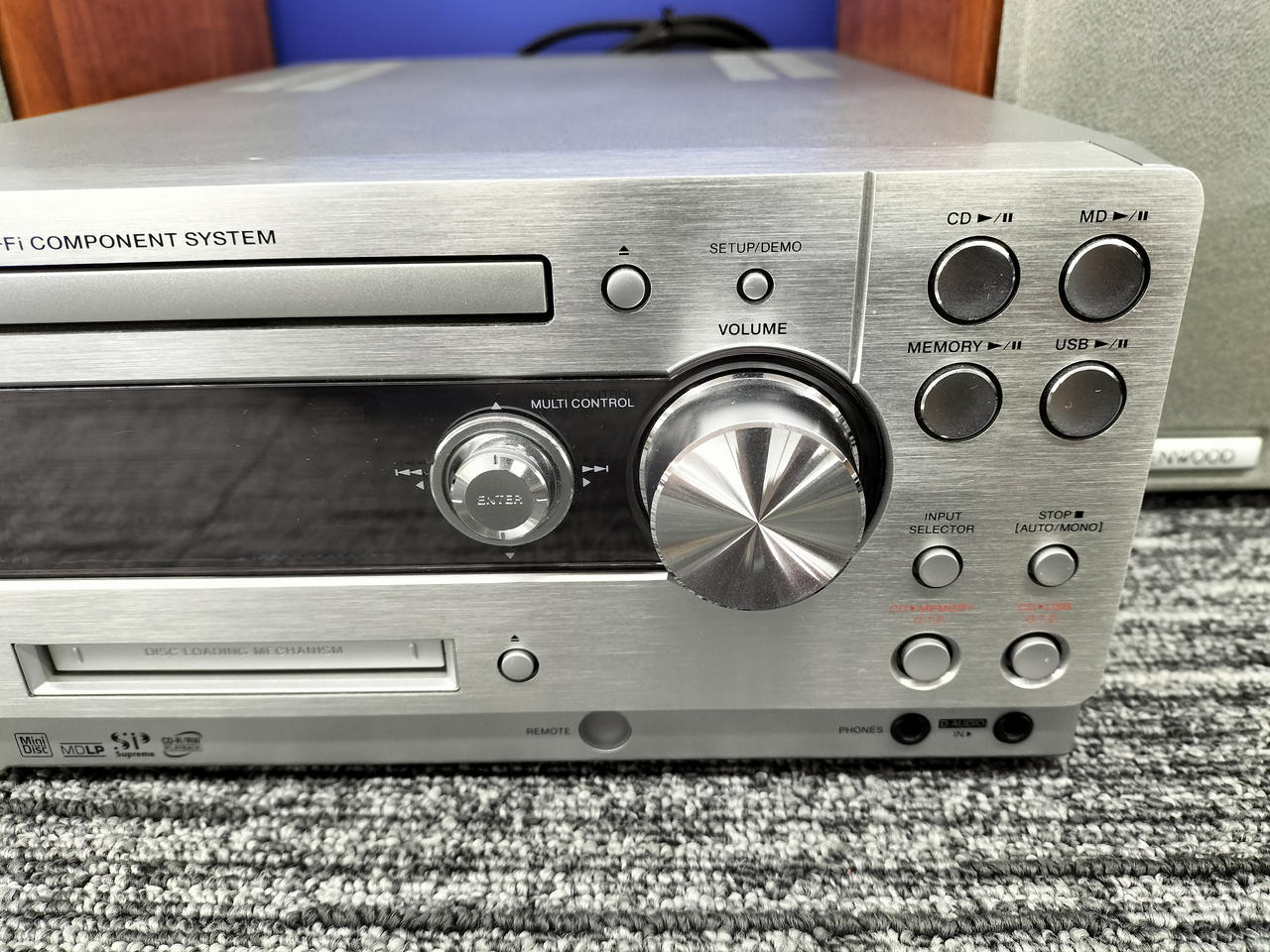 KENWOOD|【CD振動で音飛び・エッジ硬化有り】|【ハードオフ公式通販