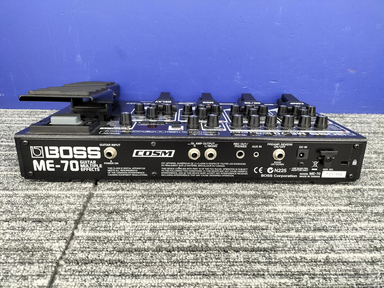 ボス(BOSS)|【キズ汚れ有り・ACアダプターのみ】マルチエフェクター