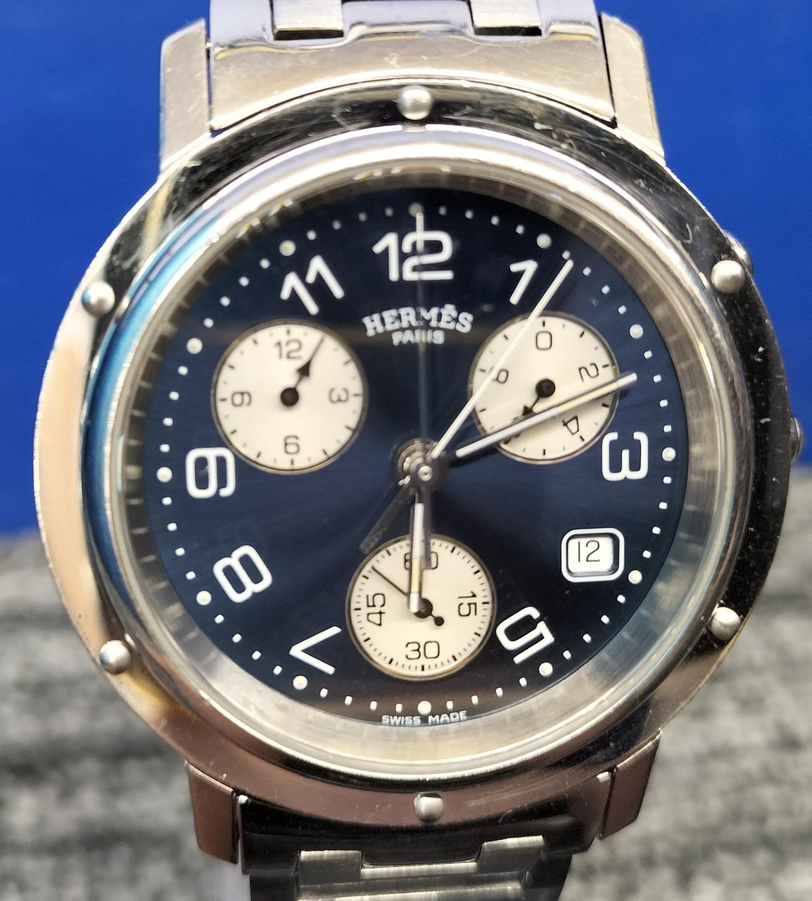HERMES 腕時計 自動巻 廃番品 ジャンク HERMES 腕時計 自動巻 廃番品 ジャンク