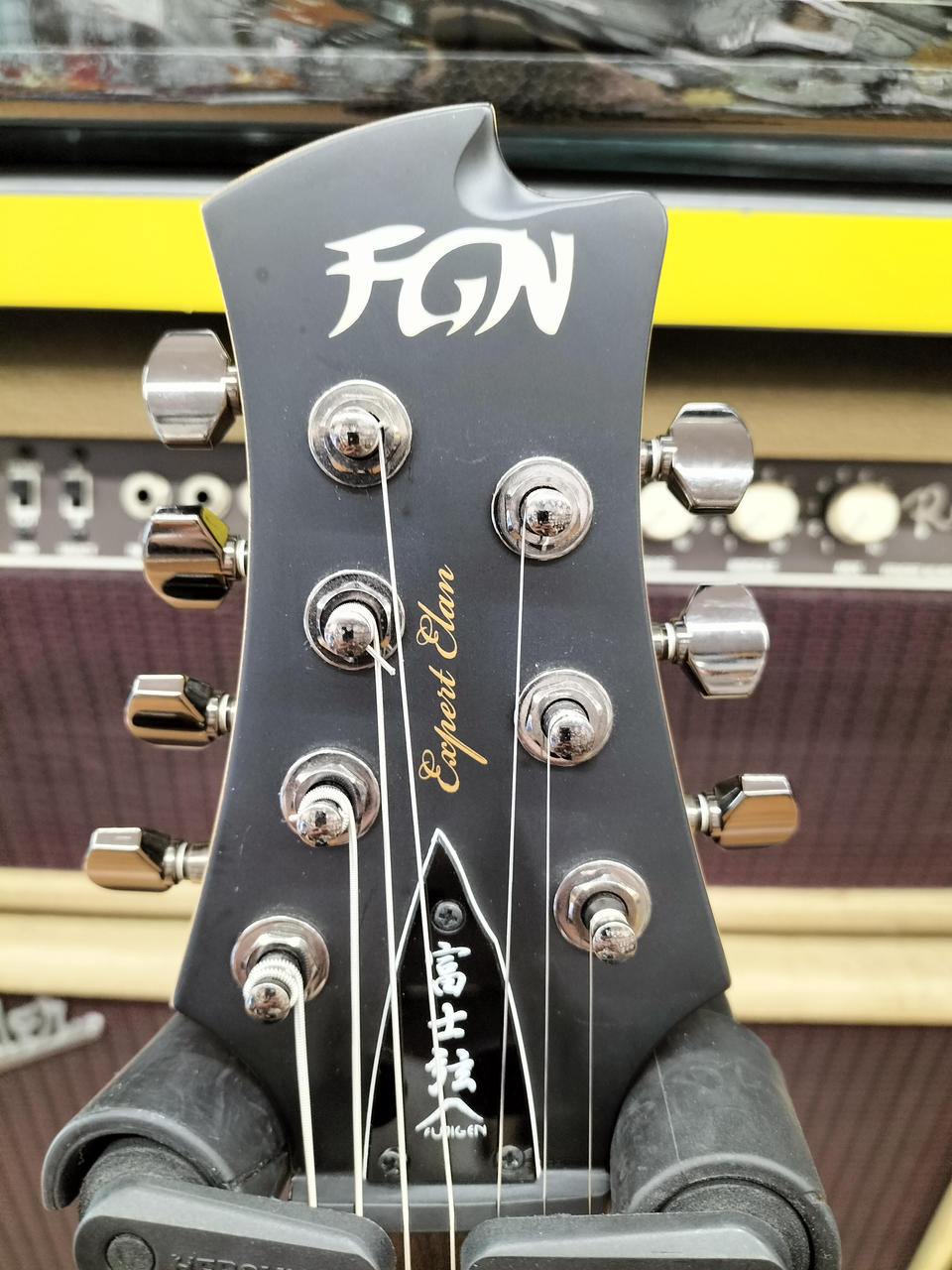 フジゲン EOS 7弦　ギター 中古】FUJIGEN / Expert Odyssey EOS7-ASH-DE-R/OPB/01 Black