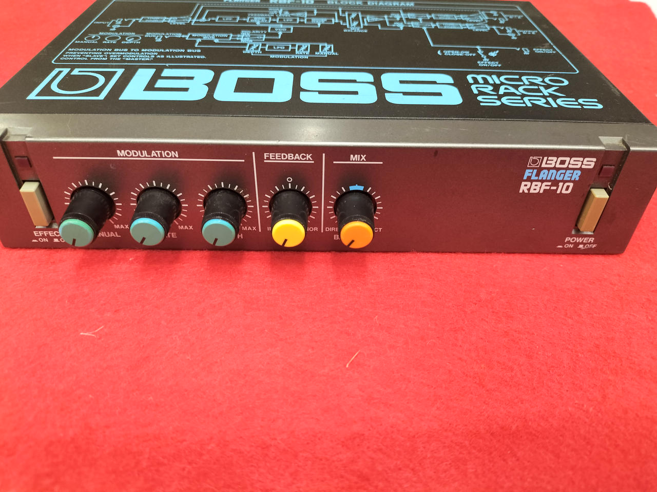 BOSS RBF-10 フランジャー（Boss Micro Rack set: RBF-10 Flanger, RPH  
