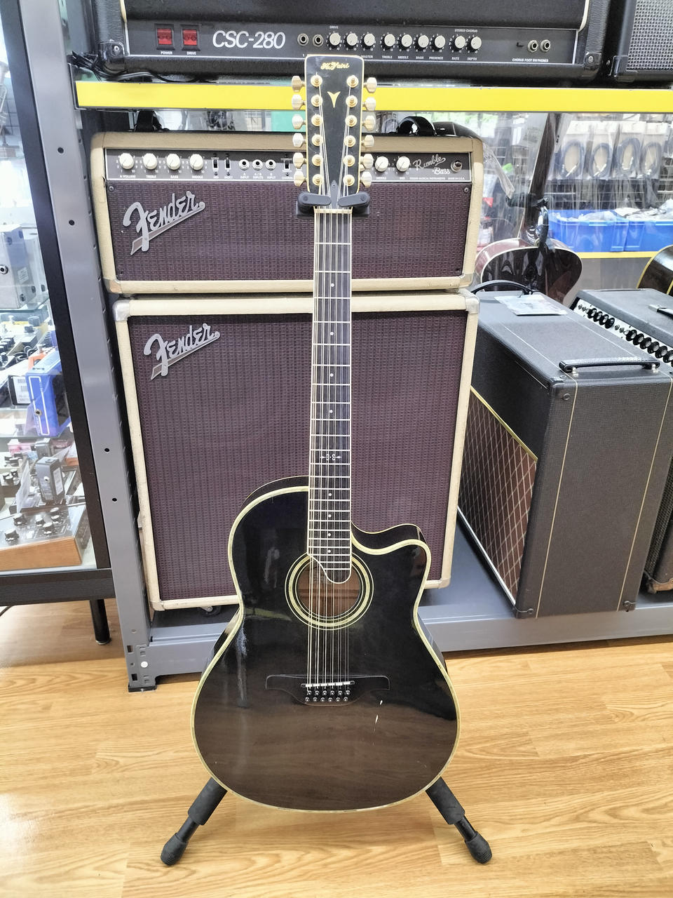 kヤイリ12弦ギター Alvarez エレアコ K.Yairi YD-88-BK(アコースティックギター)の新品/中古販売