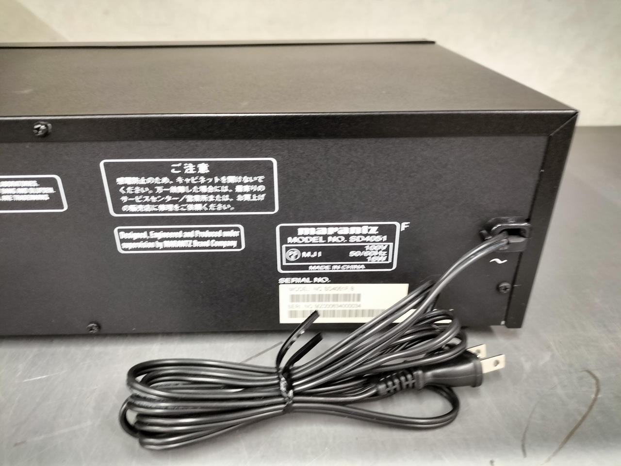 marantzPMD430カセットデッキ マランツ(MARANTZ)|※ジャンク品※MARANTZ カセットデッキ|HARDOFF