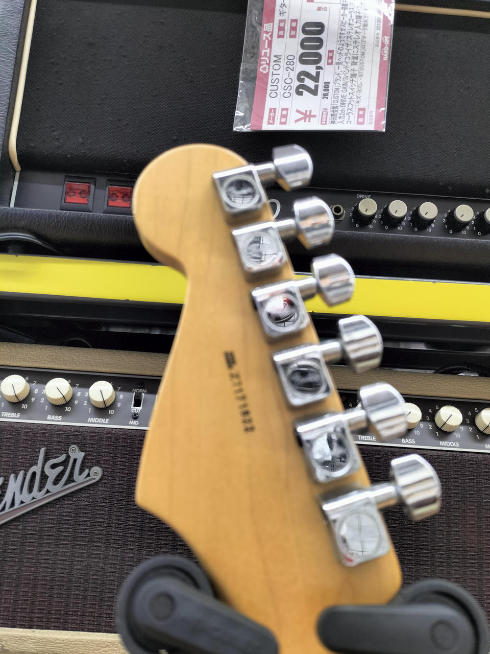「※値引きしません！」 Fender USA ツーイドケース ギター用 Fender USA VINTAGE Stratocaster '62 Slab Fingerboard