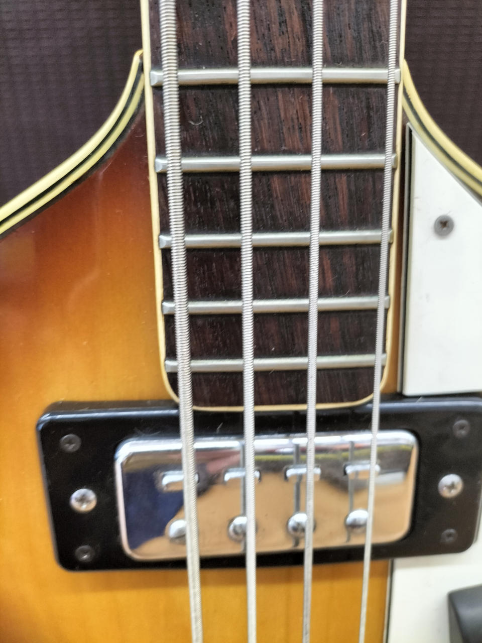 Greco グレコ Hollow Body ホローボディ Bass ベース Greco Hollowbody Bass Walnut | Reverb