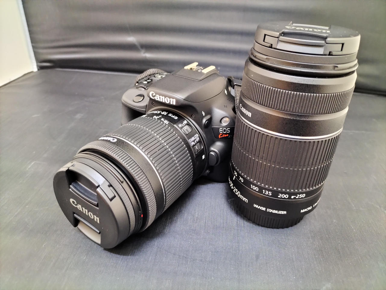 【美品】Canon一眼レフデジタルカメラ、250mm望遠レンズ、フード付き キヤノン(CANON)|デジタル一眼レフ|HARDOFFオフモール（オフモ
