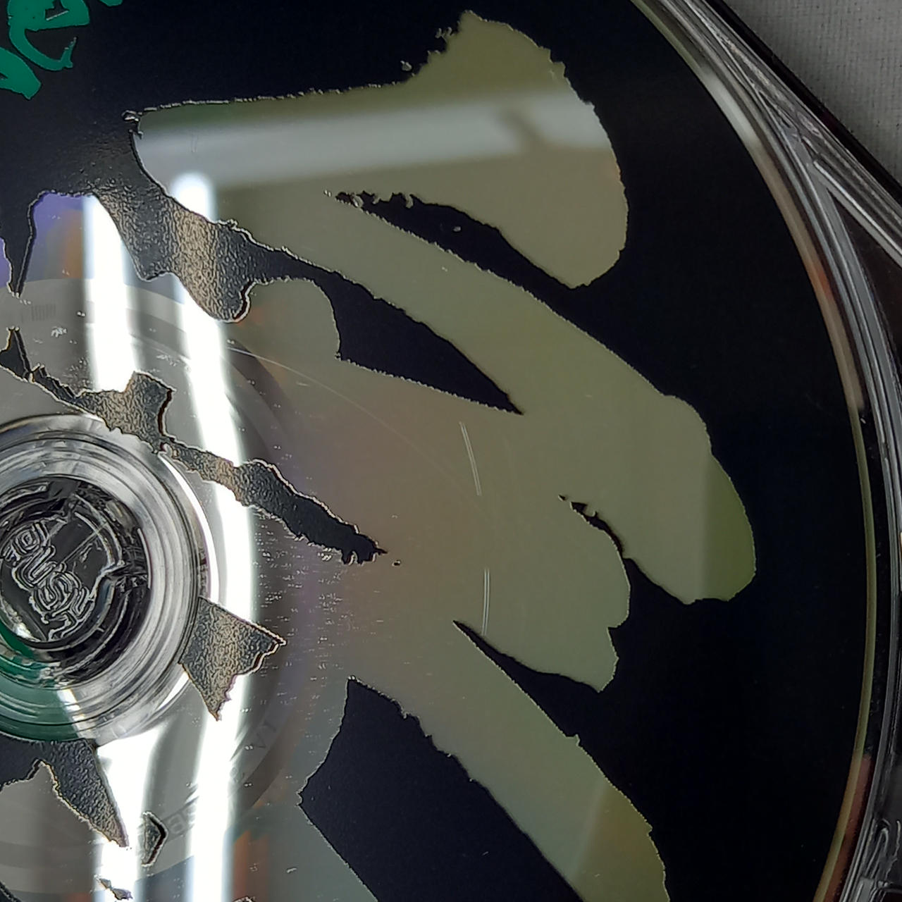 レーベル面にキズあります