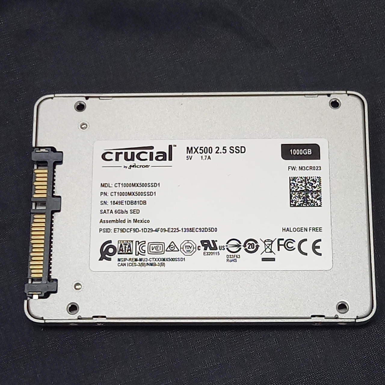 表面スレキズあります