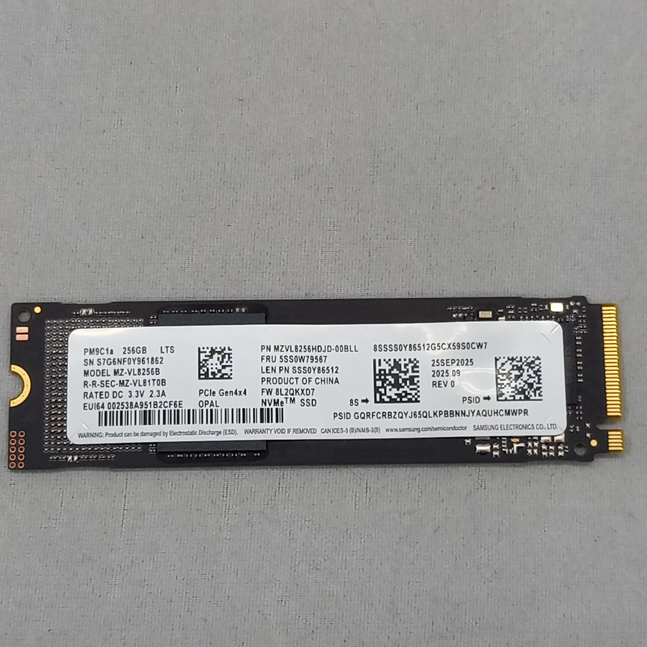 SAMSUNG|M.2 NVME SSD 256GB|【ハードオフ公式通販】オフモール
