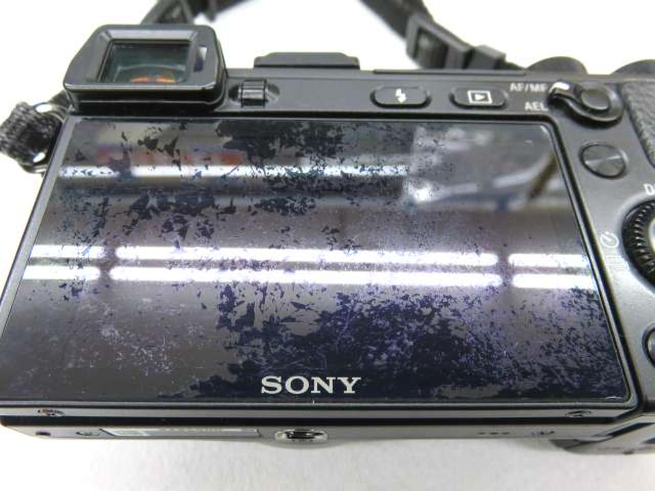 液晶コーティングはがれあり