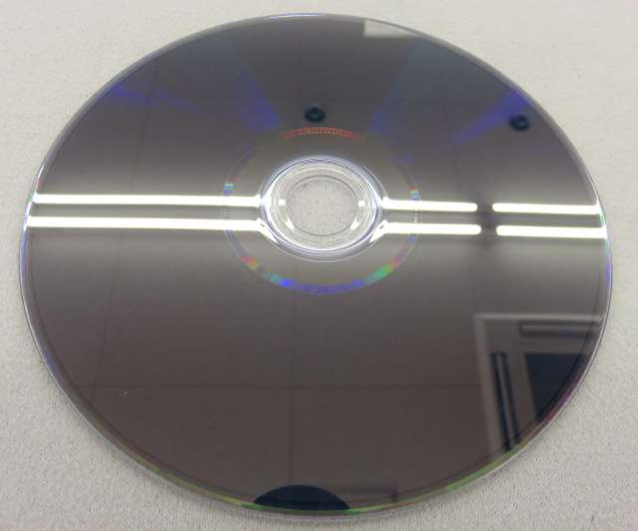 Blu-rayディスク裏面