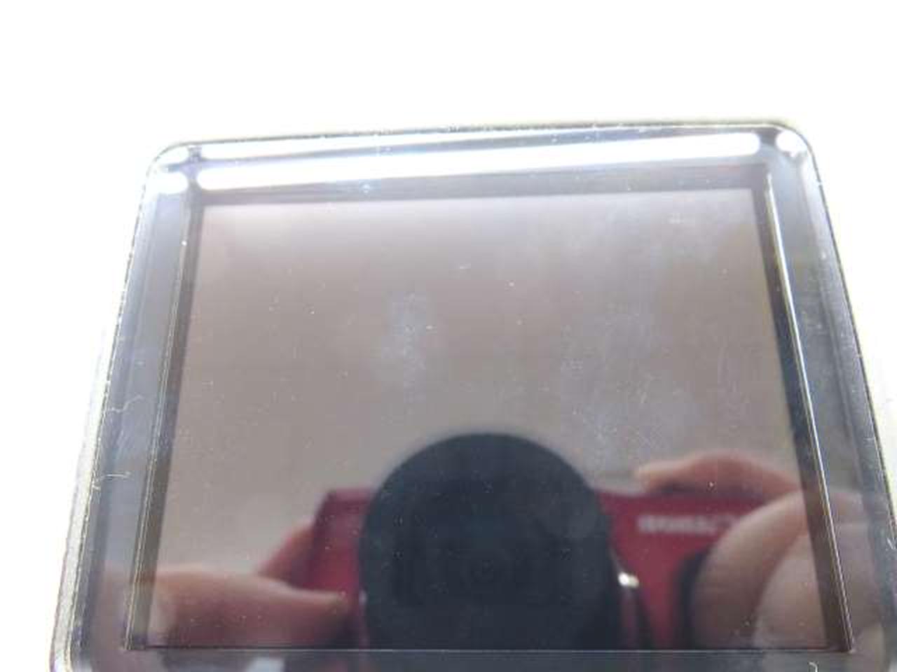 画面内部にホコリあり