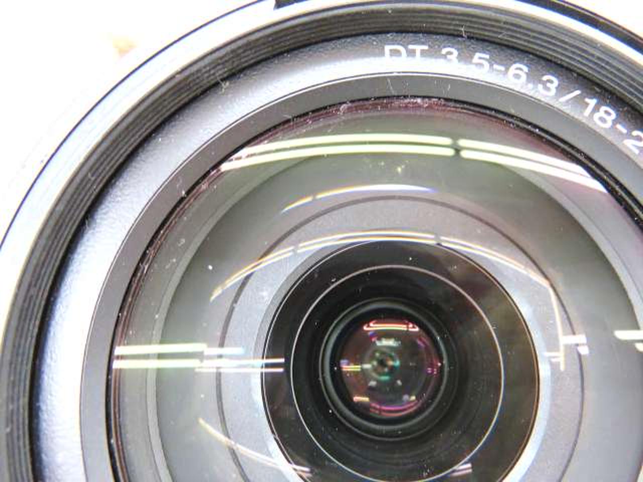 レンズ内部にカビあり