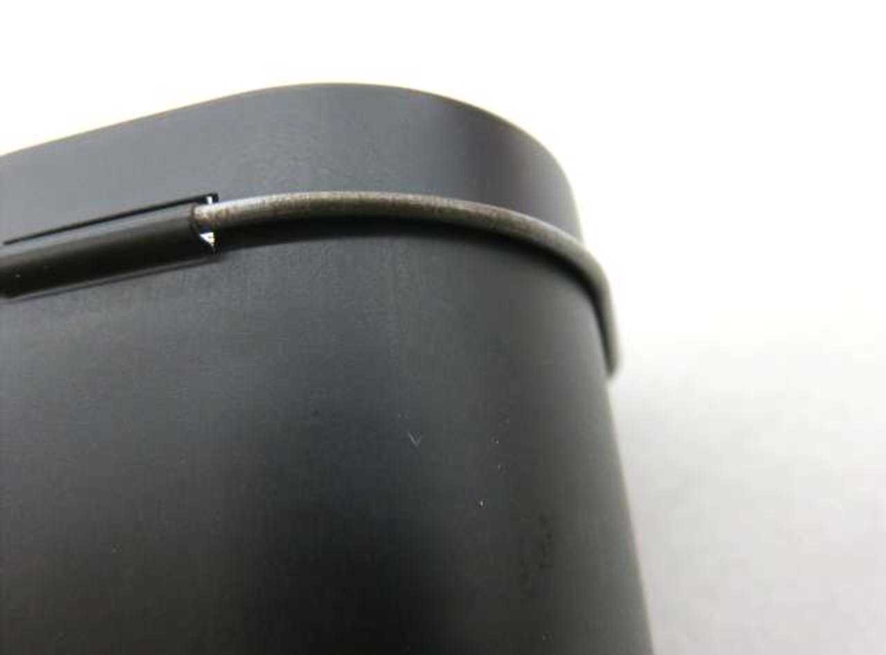 フタのフチにサビあり