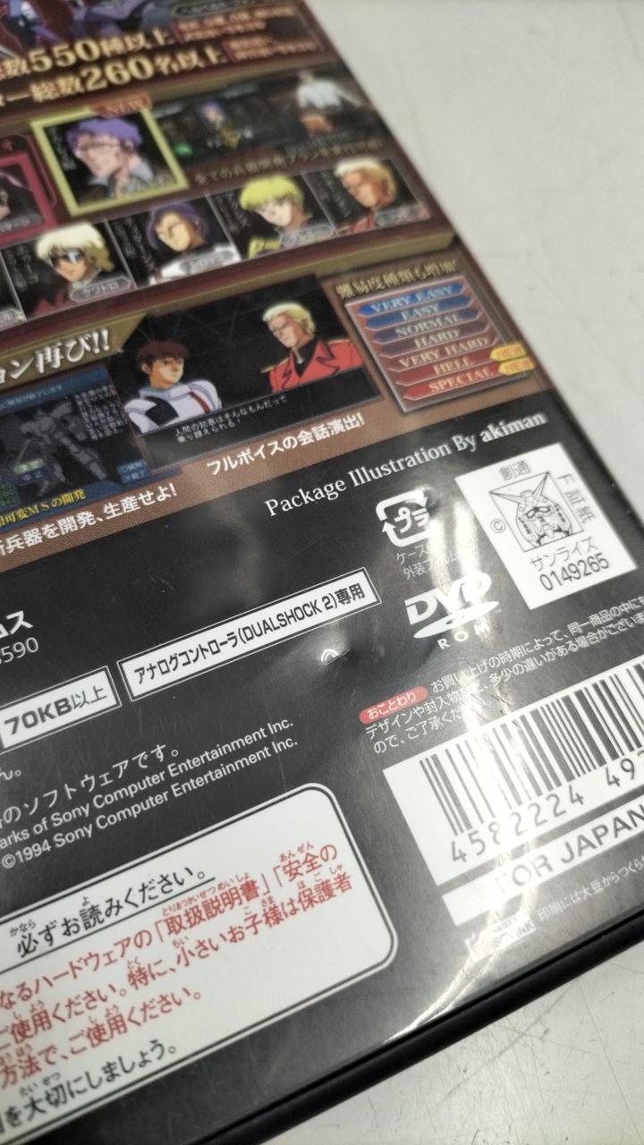 ケースにキズ・一部凹みあります