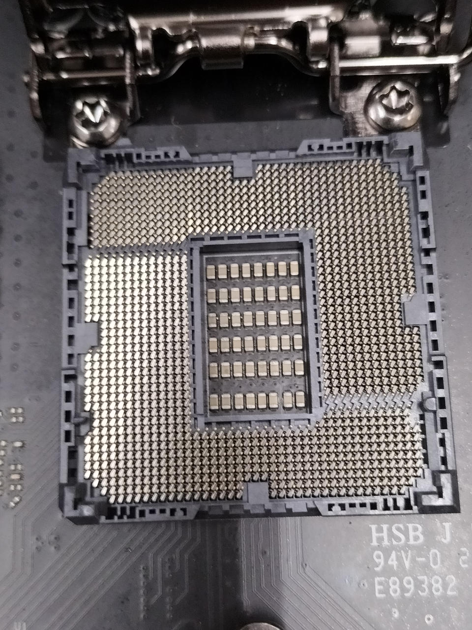 CPUソケット状態