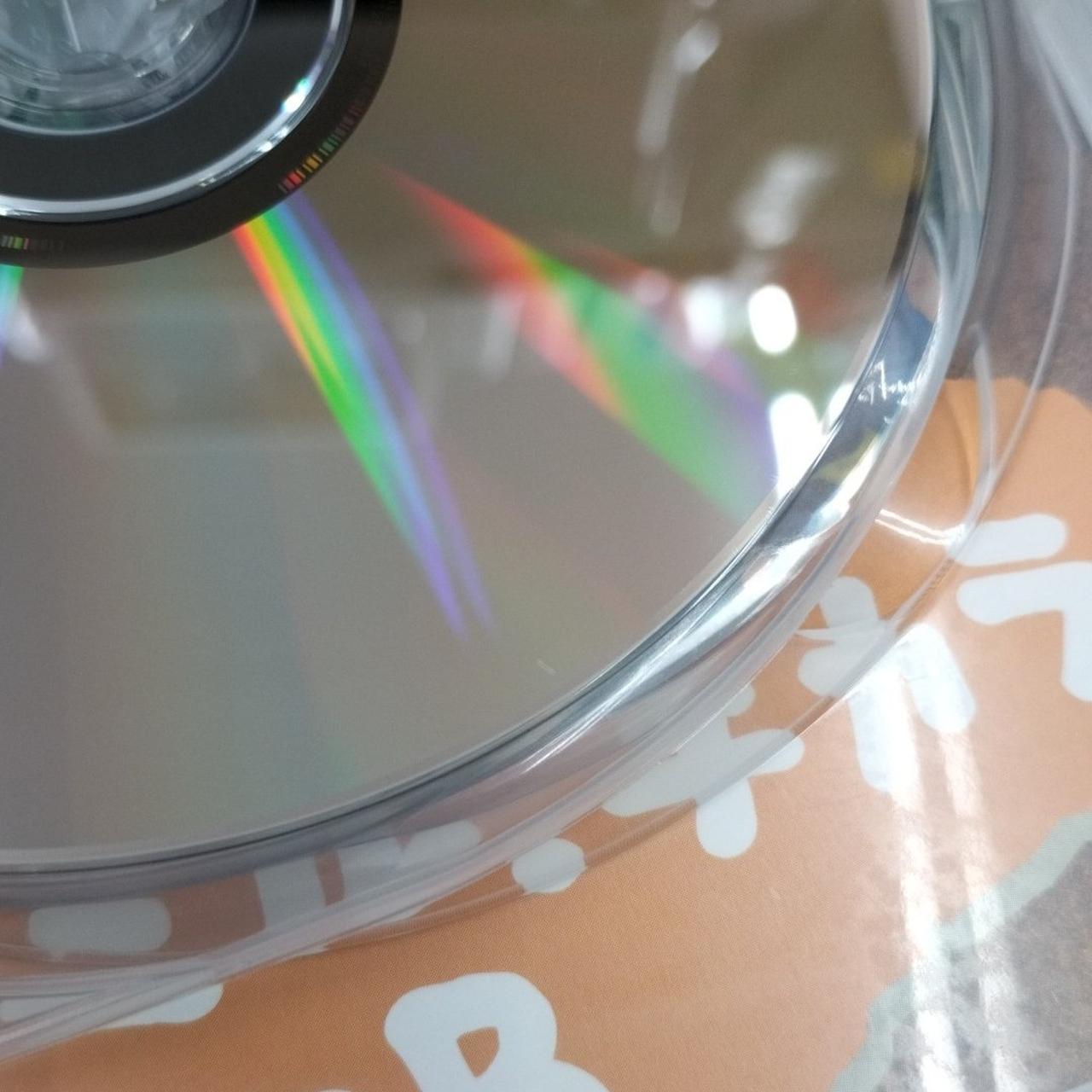 ディスクにキズあります