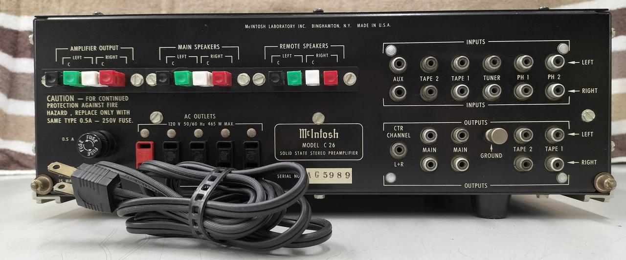 マッキントッシュ(MCINTOSH)|プリアンプ|HARDOFFオフモール