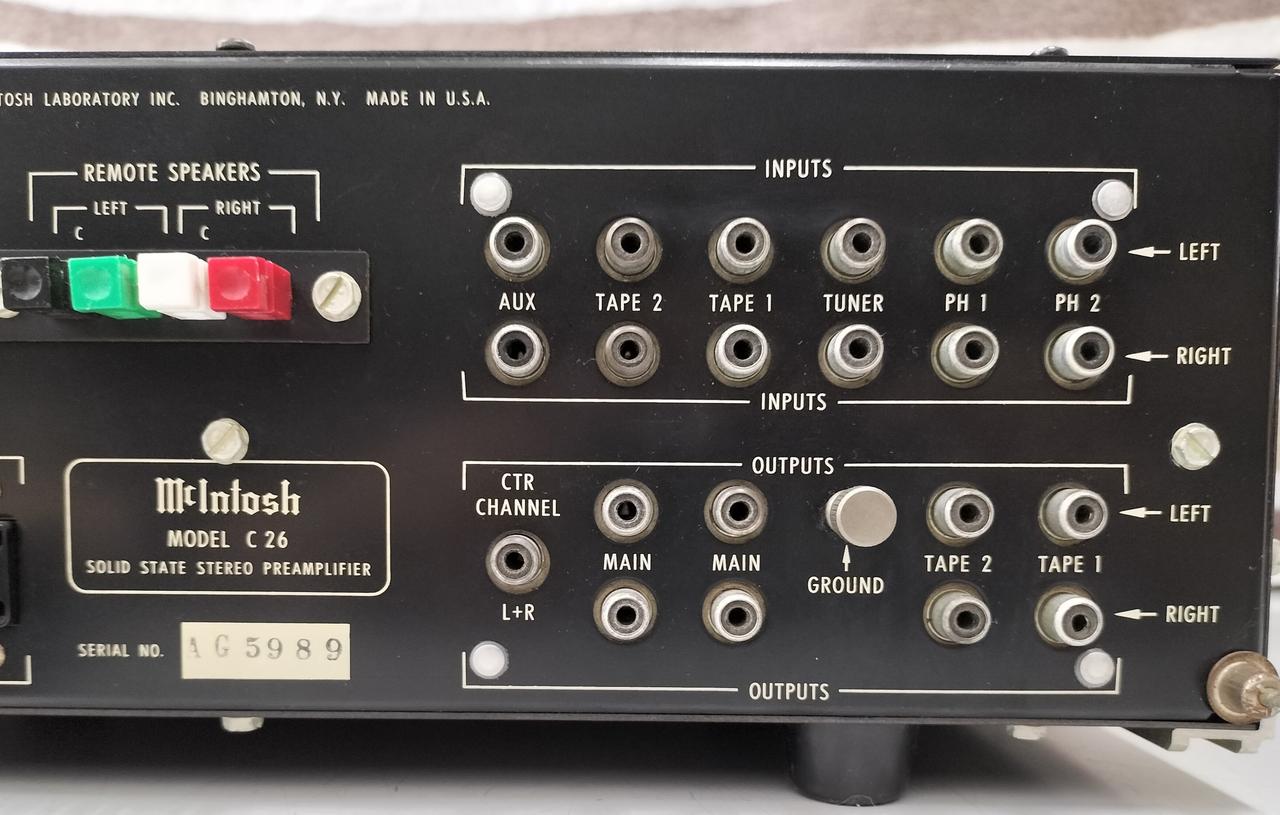 マッキントッシュ(MCINTOSH)|プリアンプ|HARDOFFオフモール