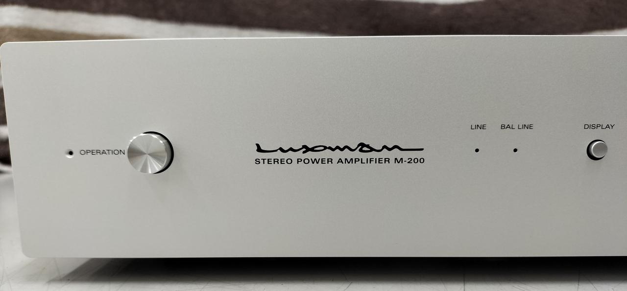 □ ラックスマン パワーアンプ M-12 ジャンク品 □ ラックスマン パワーアンプ M-12 ジャンク品