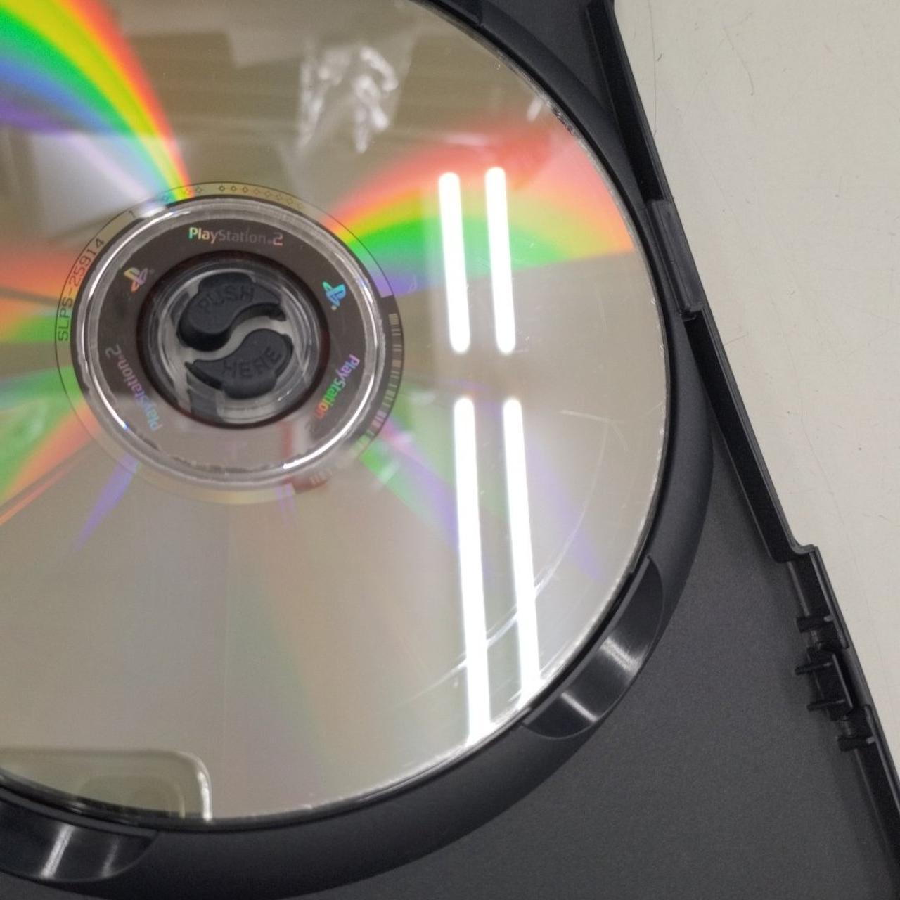 ディスクに目立つキズあります