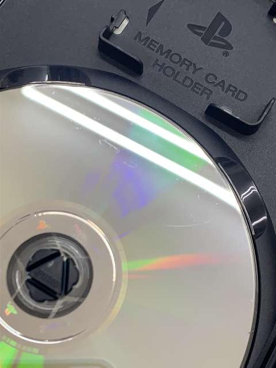 盤面にキズあり