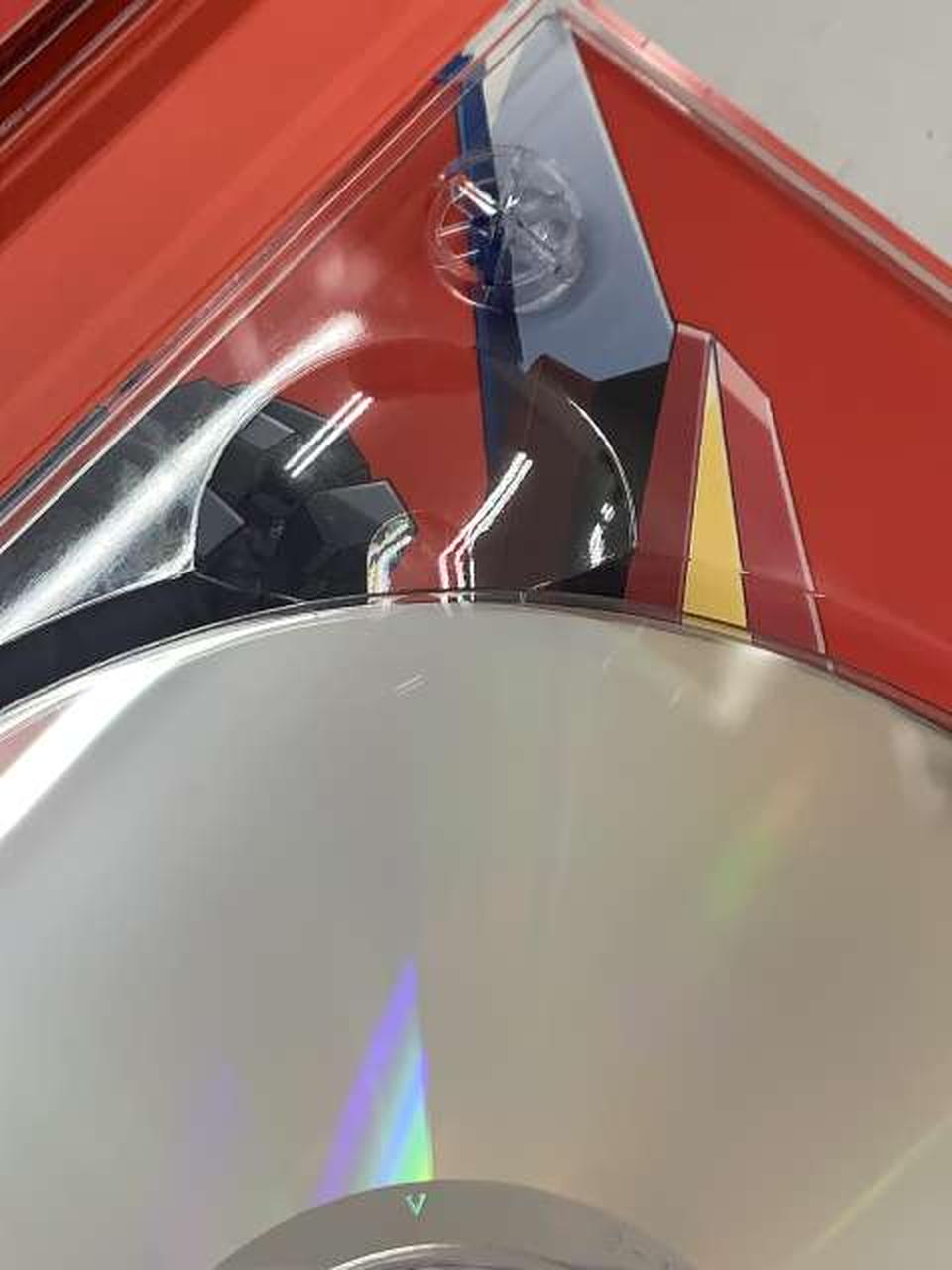 ディスクにキズあり