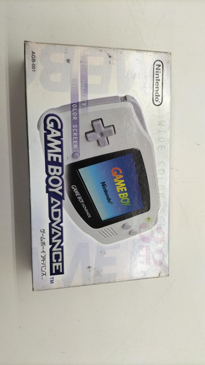 ゲームボーイアドバンス Nintendo AGB001 白 Nintendo Game Boy Advance Gaming Console - White for sale