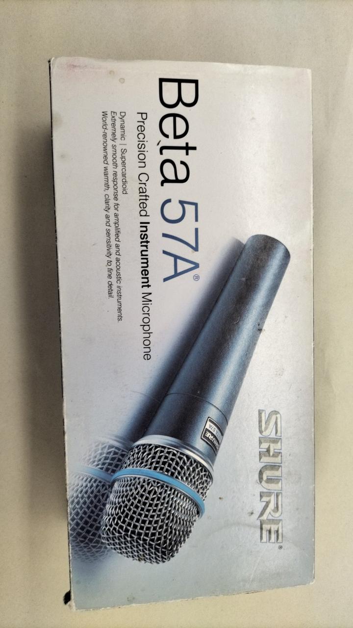 【美品ほぼ未使用】 SHURE ダイナミックマイク BETA57A ダイナミックマイク（BETA57A）の製品詳細｜映像音響テクニカル