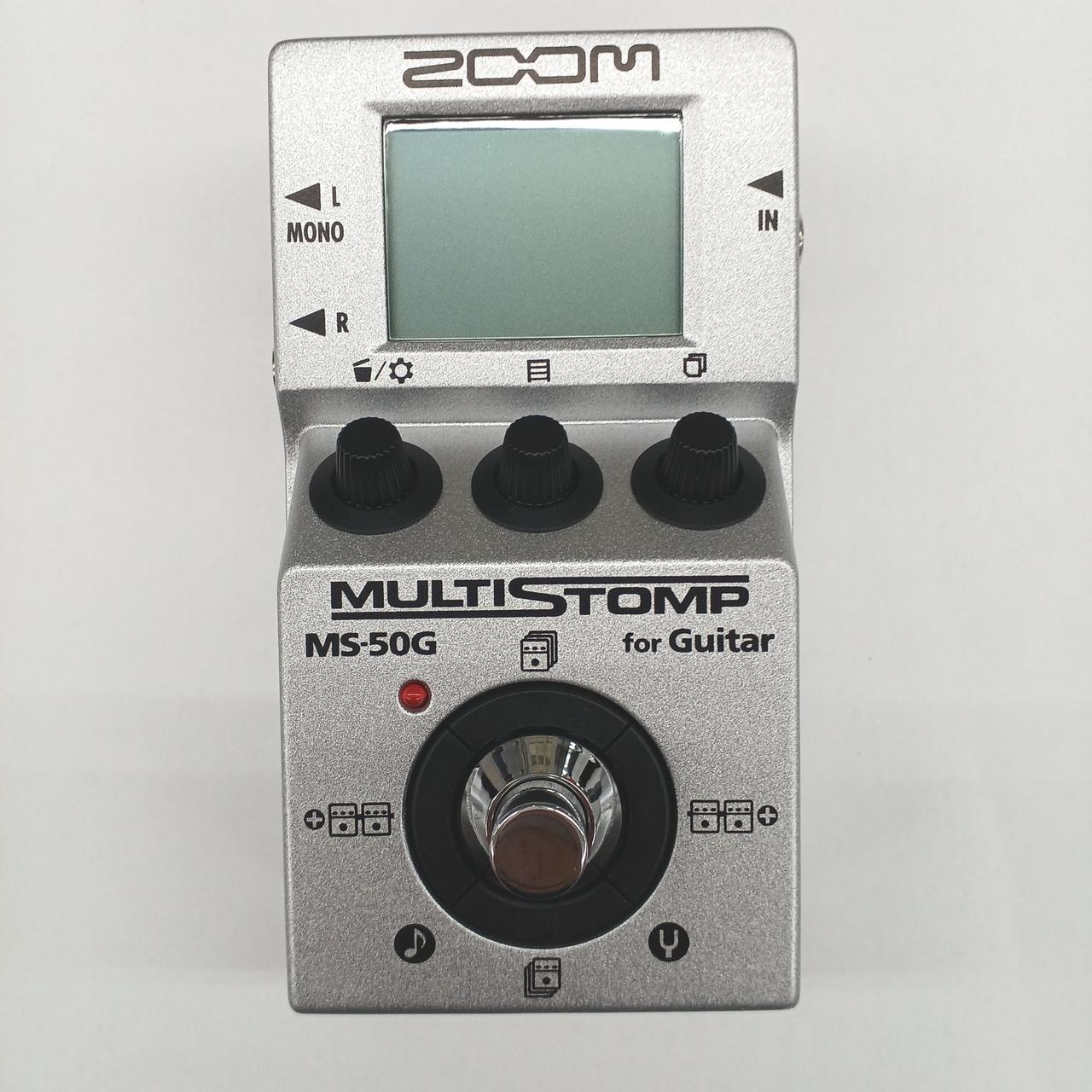 zoom マルチストンプ① MS-50G MultiStomp Guitar Pedal | ZOOM