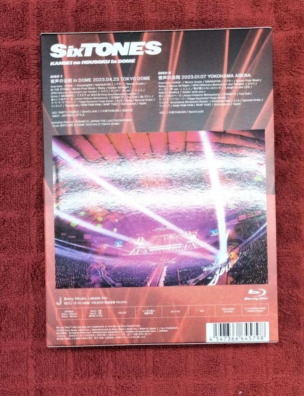 ソニー(SONY)|SIXTONES BLU-RAY セット|【ハードオフ公式通販】オフ